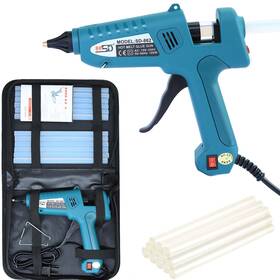 Sd862 Lebacute Hot Glue Gun And Sticks Set 100w Professional Craft Full Size Blue
