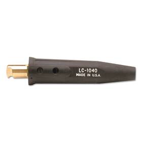Lenco 05070 Whip Cable Connector Oval-point Screw Connection Male 1/0 Cap Black