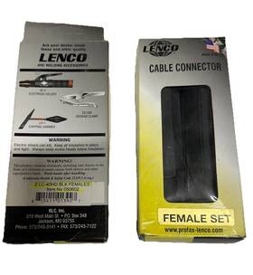 Lenco 05309 Cable Connector 2 Lc-40hd 050602 Black Females