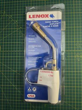 Lenox 97493 Lt60 Heat Shrink Hand Torch Self-igniting Durable Housing New Old Stock
