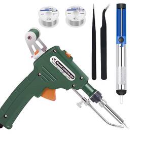 Lequpzos 760839258651 Soldering Gun Kit - Iron With Adjustable Temp Internal Heat Sol Lequpzos 760839258651 Soldering Gun Kit - Iron With Adjustable Temp Internal Heat Sol