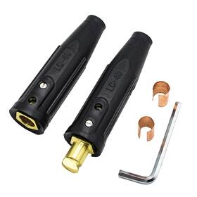 Lc40 Lglvatv 797387652846 Welding Cable Connector Set Connectors For Machine Leads 1/0 A