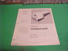 900.175300 Light . Cordless Instructions Manual 1982 Model Sears Operation 900.175300 Light . Cordless Instructions Manual 1982 Model Sears Operation