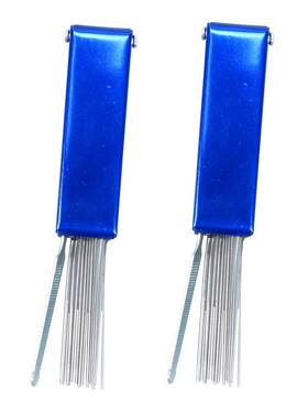 Lissam 610825711489 Tip Cleaner Set Stainless Steel 13 Wire For Welding Cutting Acetylene 2 Pack