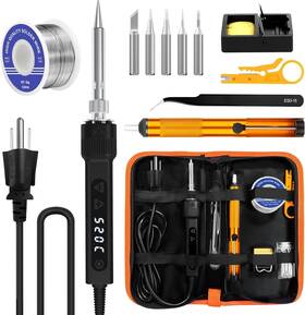 356-968 Ljpxhhu 711181603422 120w Led Soldering Iron Kit 7s Fast Heating Adjustable Temp Auto Sleep