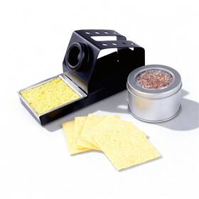 Luminzenlux 740759353568 Soldering Iron Holder And Tip Cleaner Kit Stand With Sponge Base Inch