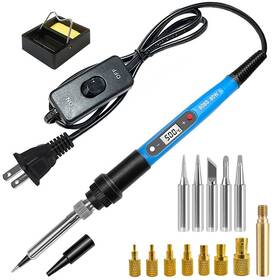 Lunamor 743450308769 Soldering Iron Heat Set Insert Tool 80w 110v Lcd Digital Welding I