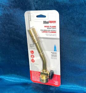 Mt245c Mag-torch 014045217170 Wide Flame Brass - For Use With Propane Fuel