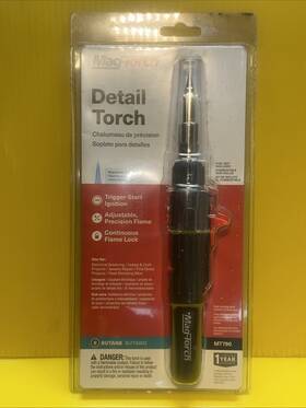Mt790 Mag-torch 014045219914 Precision Flame Butane Detail Mt790 Mag-torch 014045219914 Precision Flame Butane Detail