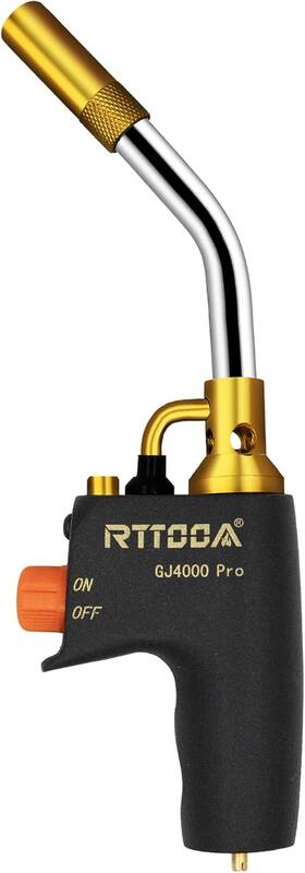 Tyyt-988 Magturbo High Intensity Propane Torch Head Gj-4000 Pro Trigger Start For Mapp/propane