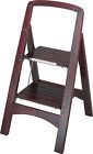 Mahogony Ladder Step Home Color Two Wood Kitchen Stool Mahogony Ladder Step Home Color Two Wood Kitchen Stool