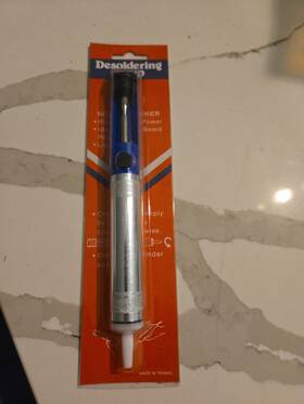 Mall 726084402997 Desoldering Solder Sucker Aluminum Soldering Iron Suction Removal Tool