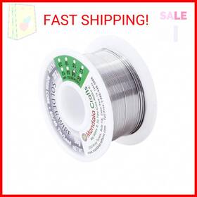 Mandala Crafts 810048981847 60/40 Solder Wire With Flux - 50g 0.6mm Rosin Core Mandala Crafts 810048981847 60/40 Solder Wire With Flux - 50g 0.6mm Rosin Core