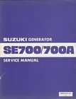 99500-90500-01e Manual 1982 Suzuki Se700 Service 700a 032 Generator