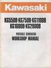 N99924-2003 Manual List Kawasaki Portable Workshop Generator 305