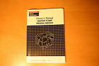 Wd20x Manual Wd30x Owners Pump Honda Water