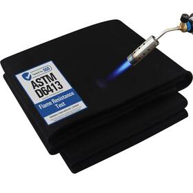 Matska 789597594979 Fireproof Welding Blanket - 4x6 Feet Carbon Felt Soldering Mat And Pad Astm D