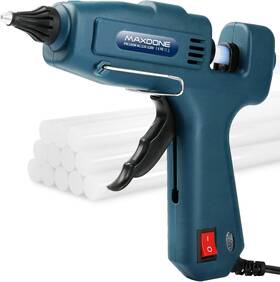 Ggc00144 Maxdone Hot Glue Gun Kit - Craft Full Size Green