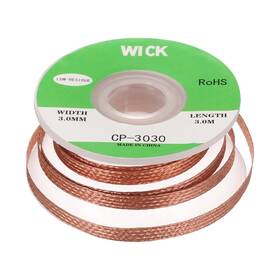 Mea240515ee001554 Meccanixity Solder Wick Braid No-clean Desoldering 0.12 Inch Width 10 Feet Len