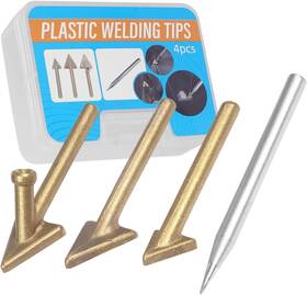 Wtt204 Merwof 4pcs Plastic Welding Replacement Tips Soldering Iron Gun