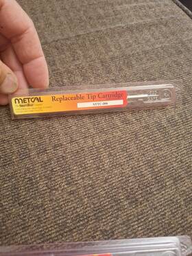 Metcal Sttc-006 New Soldering Tip Cartridge Replacement - Unused