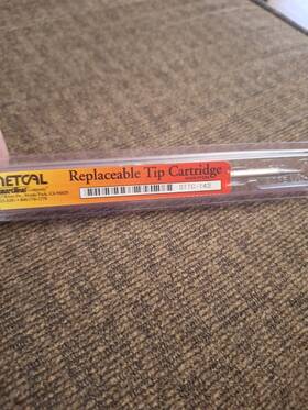 Metcal Sttc-143 New Soldering Tip Cartridge Replacement - Unused
