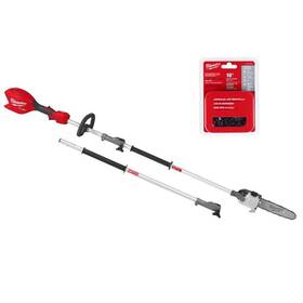 3016-20ps-49-16-2723 Milwaukee M18 Fuel 18v 10 Inch Brushless Cordless Battery Powered Pole Saw With Quik-lok Attachmen
