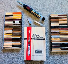 900-m120 Mohawk Finishing Product Cordless Butane Burn-in Knife M120 Sticks Lot