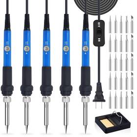 Mc-si31 Monvict 31 In 1 Soldering Iron Kit 5 Pcs 60 Watts Adjustable Temperature Sol