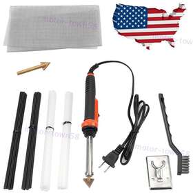 2115120bd140 Motor-town58 Plastic Welding Kit 80 Watts With Welder Rods Reinforcing Mesh 2115120bd140 Motor-town58 Plastic Welding Kit 80 Watts With Welder Rods Reinforcing Mesh