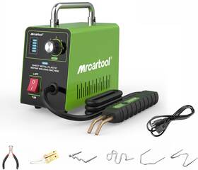 C210g Mr Cartool 80w Plastic Welder Kit Welding With 600pcs Staples 5 Speed Adjustable 110v Fast