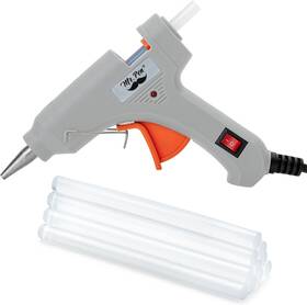 Fbme001m352vc Mr. Pen Pen- Mini Hot Glue Gun And Sticks Set With 10 Gray