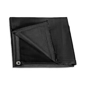 922gsm Mulmart 751717453756 Welding Blanket 10x10ft Black Heavy Duty Fireproof