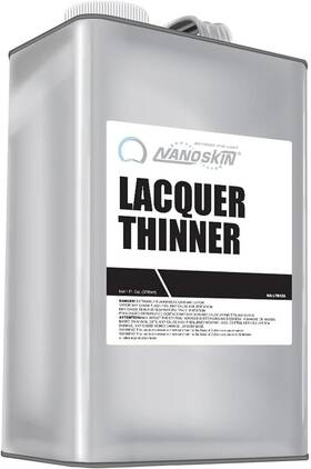Nanoskin 736211496669 Lacquer Thinner 1 Gallon - Professional 128 Fl Oz Pack Of Clear