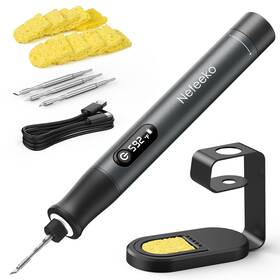 Hr30 Nefeeko Soldering Iron Kit Cordless With Led Display 7s Fast Heating