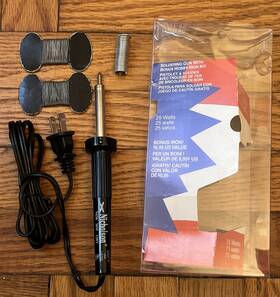 Nicholson 313088472493 Soldering Iron Kit 30w 120v With Hobby