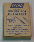 No.60a Esic Solder Pot Element Esico Electric Watts 325 120v
