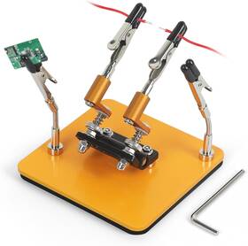 Noevsbig 313034381336 Magnetic Helping Hands Soldering Station With A 3.9 X Inch Stable B