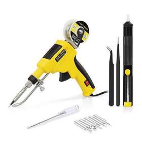 Noevsbig 754413646699 Soldering Gun Automatic 60w Electronics Solder Iron Kit Tools With