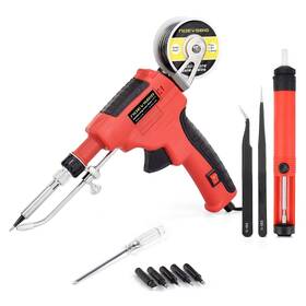 Cj129r-us Noevsbig Soldering Iron Kit 60w Automatic Gun With Ceramic Heater