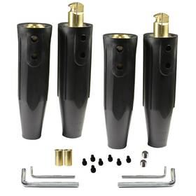 Lc-40 Norsgaten 789007934517 Welding Lead Connectors 2 Pack Quick Twist-lock Cable Connecto