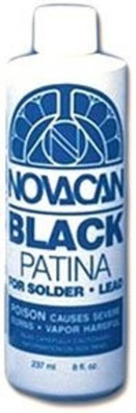 Lgnbpfs16oz Novacan Black Patina For Lead And Solder - 16 Oz Bottle Lgnbpfs16oz Novacan Black Patina For Lead And Solder - 16 Oz Bottle