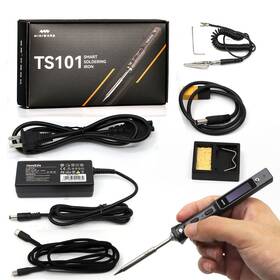 Ts101 Novellife 618202894633 Original Electric Soldering Iron Kit Adjustable Temperature Smart Digit