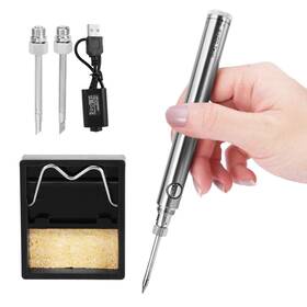 22421968 Nowhyx Cordless Soldering Iron Kit Usb Rechargeable Portable With 3p