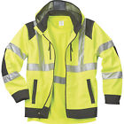 Ntggf1707 Gravel Gear Class High Vis Hooded Waterproof Work 0681274874452