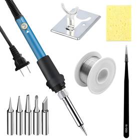 Gblt001 Olirexd Soldering Iron Kit 10-in-1 60w 110v Us Plug Adjustable Temperature Electric