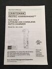 320.61352 Operator Guide Manual Hammer 61352 Craftsman Auto Nextec Hammerhead User