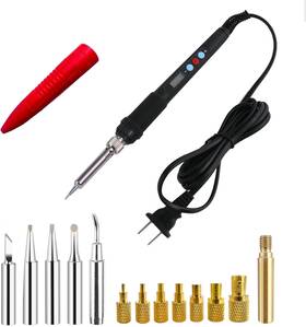 Orizizhic 726084471672 60w Led Digital Soldering Iron Heat Set Insert Tool Adjustable Temperature