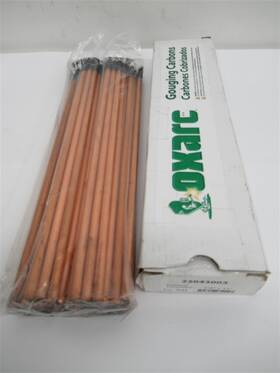 22043003 Oxarc 1/4 Inch X 12 Gouging Carbons - 1 Box Of 50 Each