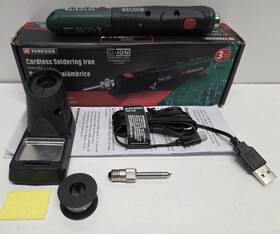 Parkside 052916011751 4v/1.5 Ah Cordless Soldering Iron Plka 4 B3